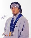 Apolo Anton Ohno Autographed 16x20 Photograph