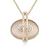 Alvdis Fashion Jewelry Stone Style Sterling Cats Eye Long Sweater Chain Pendant Necklace, 30