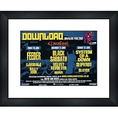 DOWNLOAD FESTIVAL 2005 - Donington Park - Framed Original Advert