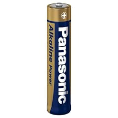 Panasonic Alkali Micro AAA Batterie 1,5V (4 St�ck)