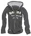 Vintage Ladies Hoodie -schwarz- Größe: S-XXL