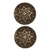 Fashion Button 1'' Safi Antique Brass By The Each