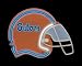 Florida Gators Neon Football Helmet