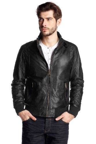 ESPRIT Herren Jacke N/A C30164, Gr. 50/52 (L), Schwarz (black 001) Preisvergleich