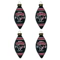 Houston Texans 4-Pk Ornament Set