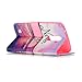 LG K7 Case, LG Tribute 5 Case, JanCalm Wallet Case,[Kickstand] Pattern Premium PU Leather Wallet [Card/Cash Slots] Flip Cover for LG Tribute 5 / LG K7Including-ONE Crystal Pen (Never stop dreaming)