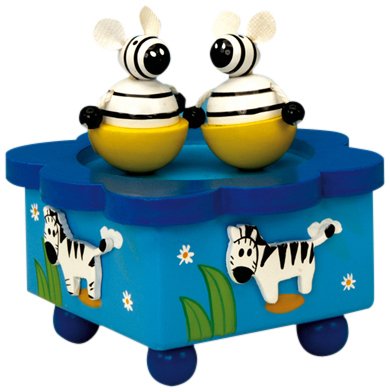 Imagen principal de Spieluhrenwelt 43774 Die Zebras - Caja de música, diseño de cebras