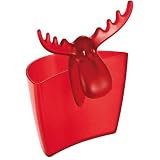 Produkt-Bild: Tassenutensilo RUDOLF transparent rot oder transparent olivgr&uuml;n von Koziol