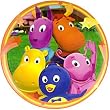 Backyardigans 8" Round Plate