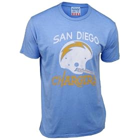 San Diego Chargers Men's Retro Vintage T-Shirt