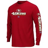San Francisco 49ers Primary Receiver Long Sleeve T-Shirt Large
