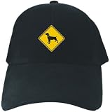 CAPS BLACK EMBROIDERY  CANE CORSO SIGN 