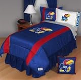 Kansas University Jayhawks NCAA Bedding - Sidelines Complete Set