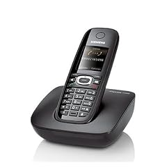 Siemens Gigaset C590 Schnurlostelefon (Farb-Display, Komfort-Freisprechen) schwarz