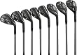 Adams Golf Idea Tech V3 Hybrid Irons, Set of 8 (4-GW, Left, Graphite, Ladies Flex)