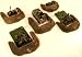 Finished Terrain: 15mm WWII - Entrenchment Position Plankwood Set (5)