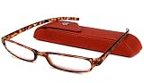 Able Vision Half Readers (Women) Reading Glasses - Able Trendy Tortoise by Able Vision