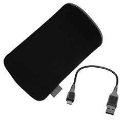 mumbi NEOPREN Tasche Samsung i9100 Galaxy S II H�lle Neoprentasche + mumbi Datenkabel im Mini Format