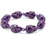 TARINA TARANTINO Classic Deep Purple Skull Str