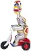 Tin Elephant on Scooter - Collectable