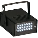American Dj S81 Led Mini Strobe Variable Speed Led Powered