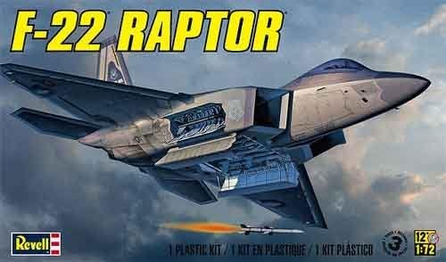 Level Monogram 85-5984 1/72 F-22 Raptor [parallel import goods]