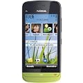 Nokia C5-03 Smartphone (8.1cm (3.2 Zoll) Touchscreen, 3.5mm Klinkenbuchse, Ovi Karten, GPS) lime green