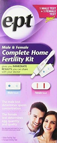 E.P.T Male & Female Complete Home Fertility Kit by EPT