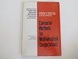 Computer Methods for Mathematical Computations