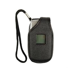 Technocel Fitted Leather Case with Clip for UT Starcom 8630 (Black)