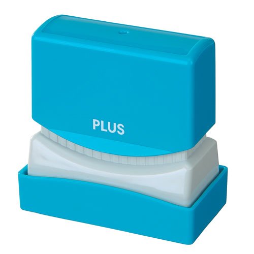 Cover image : PLUS 個人情報保護スタンプ ケシポン ターコイズブルー IS-100CM TB 37-139
