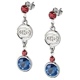 NHL Montreal Canadiens Crystal Logo Earrings