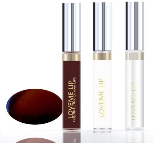 LoveMe Lip Colorful Ink for Your Lips KIT (Color, Moisturizing Gloss, Remover) - DARK AMETIST