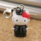 Sanrio Gotouchi Hello Kitty Japan Area Limited Student from Hongou Zipper Pulls --Japanese Import! Free Domestic Shipping for This Item!
