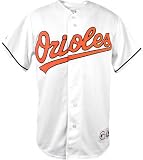 Matt Wieters Jersey: Youth 2011 Majestic Home White Replica #32 Baltimore Orioles Jersey - Large