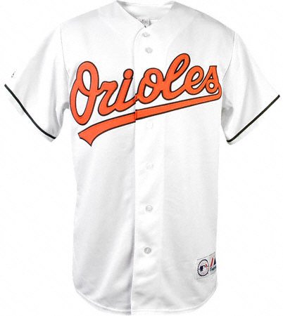 Matt Wieters Jersey: Youth 2011 Majestic Home White Replica #32 Baltimore Orioles Jersey - XL