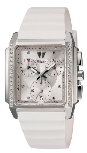Casio Women's  SHN5501-7A Sheen 5502 Series Rectangular Chronograph Watch