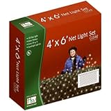 Holiday Wonderland 150-Count Clear Christmas Lights Net Light/ Tree Wrap 4x6 Feet