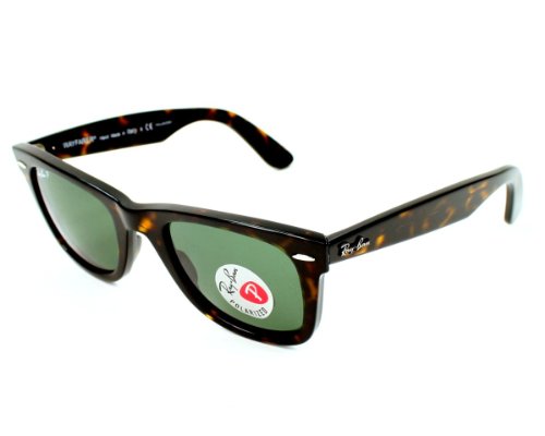 Ray-Ban 2140 Wayfarer Tortoise 902/58 Polarisiert 50mm (Medium)