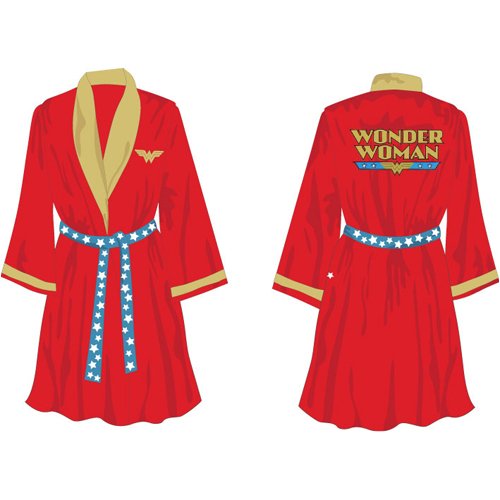 wonder woman bathrobe