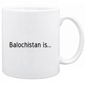 Balochistan IS Villes Tasse (Blanc, C�ramique, 325 ml)