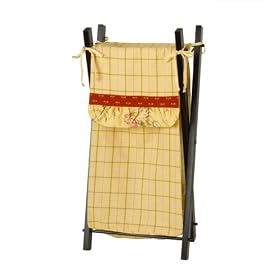 Cotton Tale Designs Tiny Red Dragon Hamper with Frame
