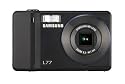Samsung Digimax L77 Digitalkamera (7 Megapixel, 7-fach opt. Zoom, 2,5" Display) in schwarz