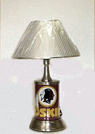 Washington Redskins Table Lamp