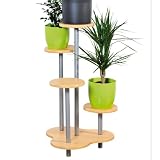 Kesper 17280 Blumenständer für 4 Pflanzen 75 cm Höhe