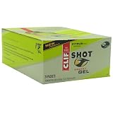 Clif Shot Gel Citrus, 24 - 1.2 oz packets per box, 28.8 oz.