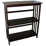 3-Tier Mission style Shelf - Espresso