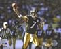 Ben Roethlisberger Pittsburgh Steelers - Throwing in Black Jersey - 8x10 Autographed Photograph