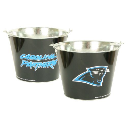 Carolina Panthers Two-Sided Print Beer Bucket (Holds up to 8 Long Necks + Ice)