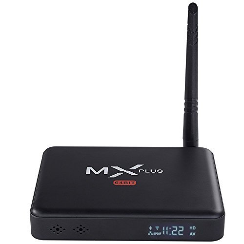Updated Version 64 Bit MX Plus Amlogic S905 Quad Core Android 5.1.1 Smart TV Box HDMI 2.0 4k@60fps Bluetooth 4.0 Tv Streaming Box Kodi Xbmc 1gb/8gb with LED Display